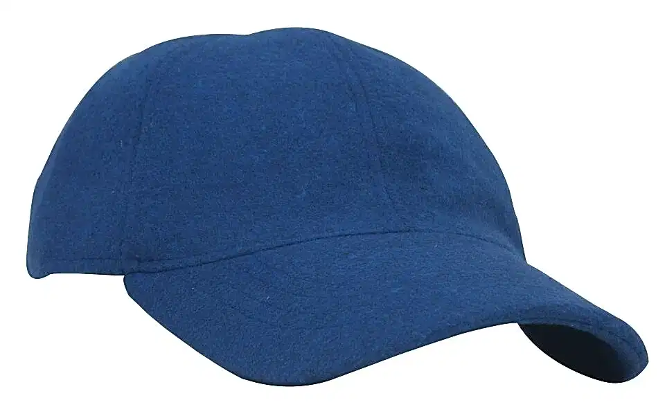 Kadın Mavi Yünlü Kışlık Beyzbol Kep Şapka