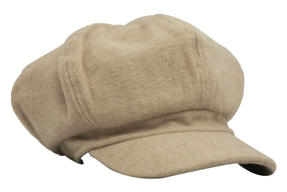 Kadın Yünlü Vintage Kasket Retro Kışlık Şapka