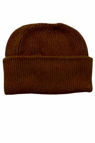 Kışlık Bere Şapka Dokuma Kapiçino