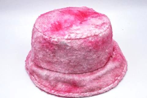 Kadın Kışlık Peluş Yumuşak Balıkçı Bucket Şapka Batik