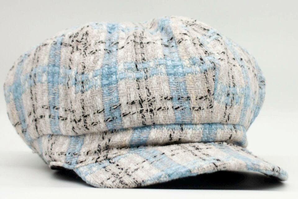 Kadın Yünlü Vintage Kasket Retro Kışlık Şapka