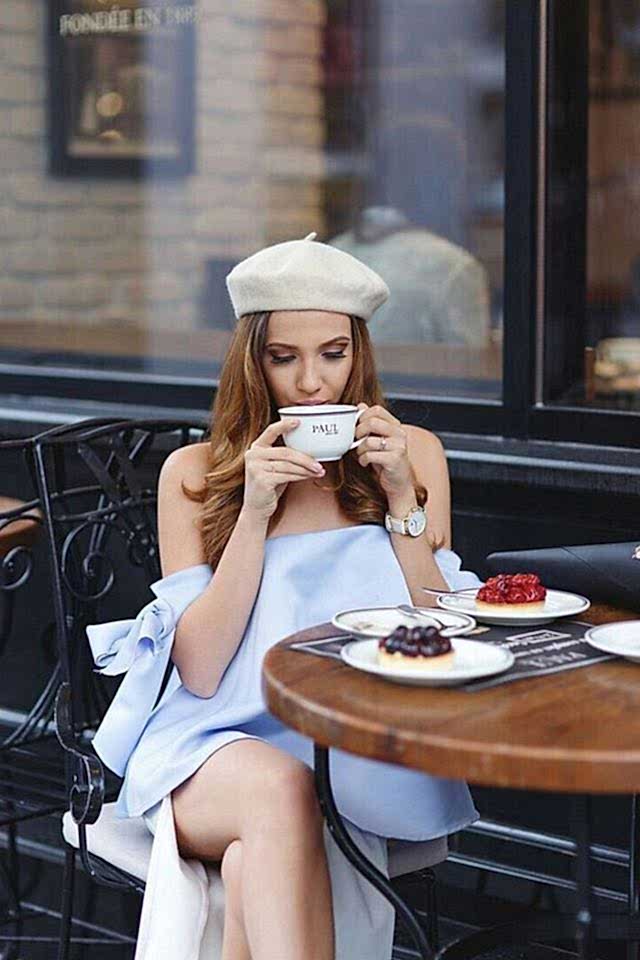 Fransız Keçe Ekru Ressam Bere