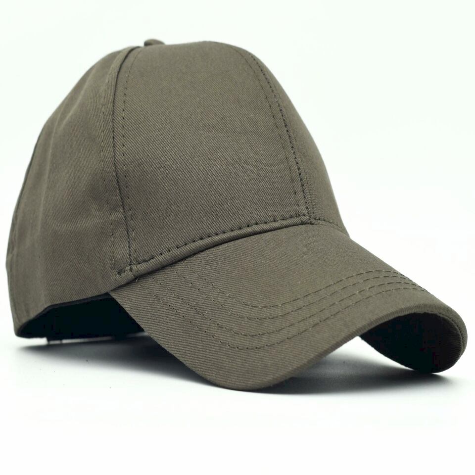 Unisex Ayarlanabilir Haki Spor Basic Şapka