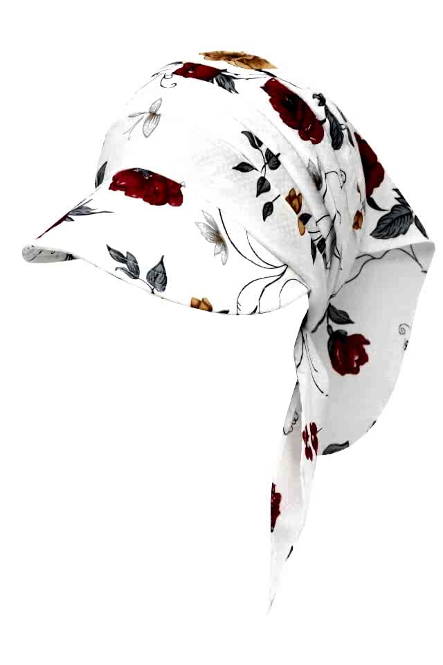 Safari Bağlamalı Siperli Bandana Vizör