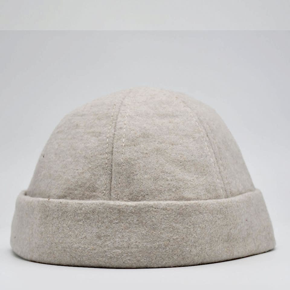 Etnik Desen Kısa Docker Şapka Vintage Cap Kasket