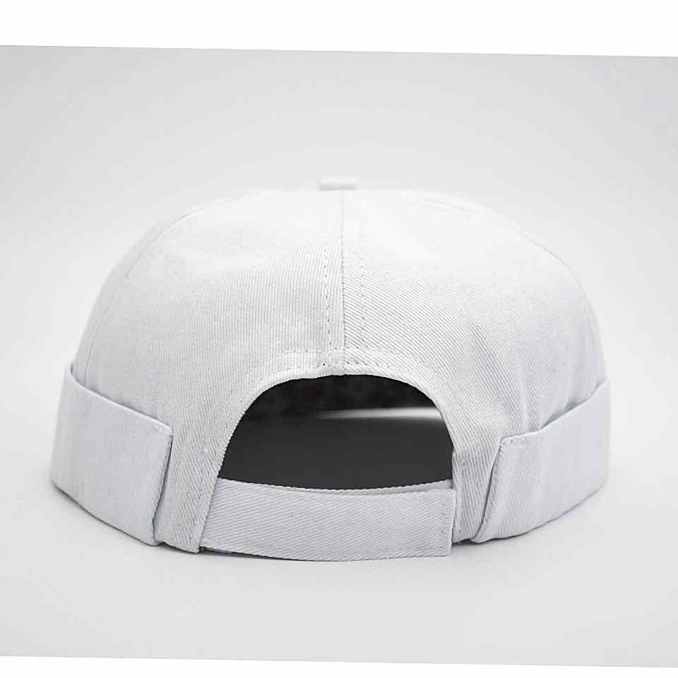 Kadın Şapka Sipersiz Cap Beyaz Pamuk